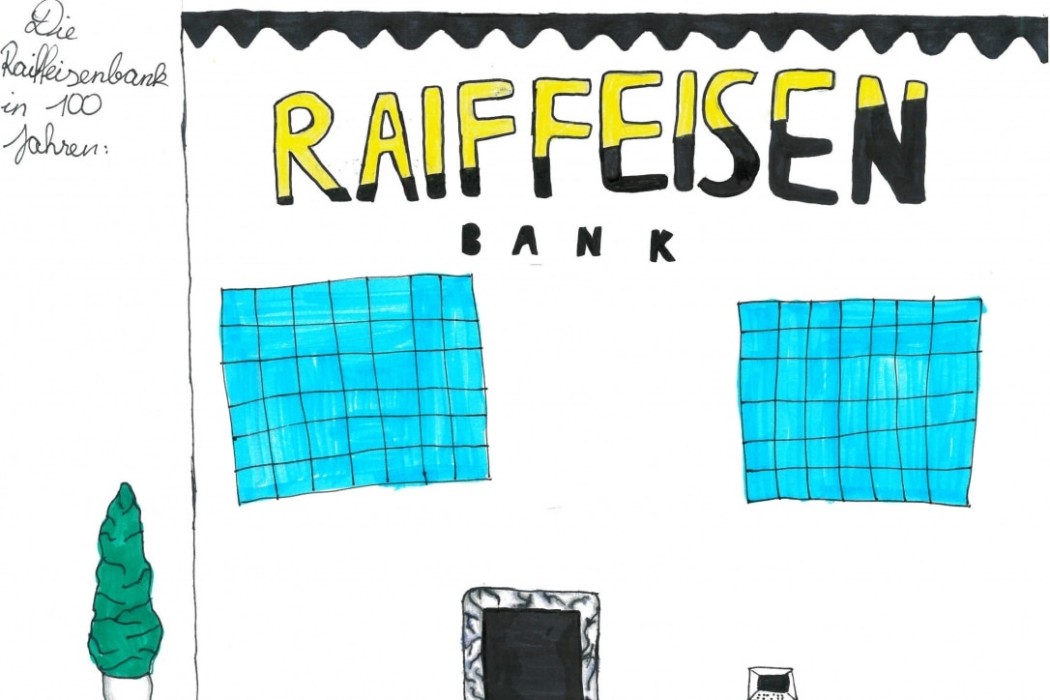 Raiffeisenbank in 100 Jahren Kreativ Viktoria 1a