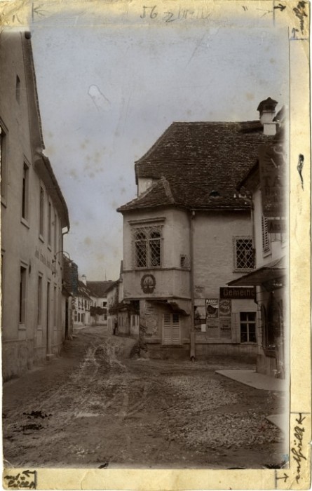 Weiz Klammstraße 1911 Foto Ernst Dellefant Sammlung Farnleitner Vorderseite