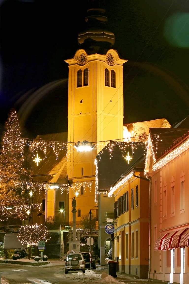 Hauptplatz Advent hoch (c) Iris Bloder Advent in St. Ruprecht an der Raab