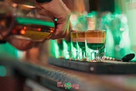 the irish Pub shots