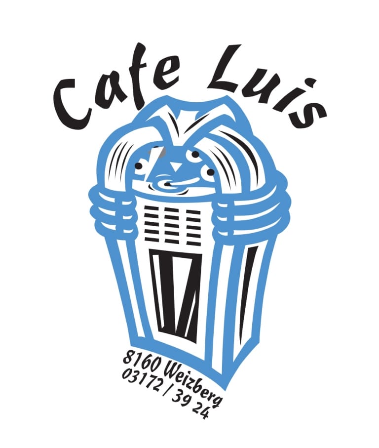 Sie sehen das Logo vom Cafe Luis